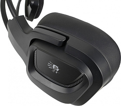 Наушники с микрофоном A4Tech Bloody G575 черный 2м мониторные USB оголовье (G575 USB/ BLACK)
