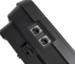 Телефон проводной Panasonic KX-TS2356RUB черный