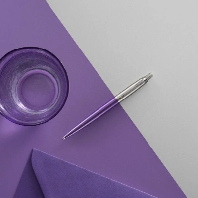 Ручка шариков. Parker Jotter Core K63 (1953190) Victoria Violet CT M син. черн. подар.кор.