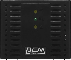 Стабилизатор напряжения Powercom TCA-1200 600Вт 1200ВА черный