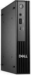 ПК Dell Pro Micro QCM1250 Micro Core Ultra 5 235T (2.2) 16Gb SSD512Gb Graphics Windows 11 Pro GbitEth WiFi BT 90W мышь клавиатура черный (DPMC-5621)