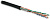 Кабель информационный Hyperline UUTP4-C5E-S24-OUT-PE-BK-100 кат.5E UTP 4 пары 24AWG PE внутренний 100м черный