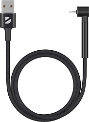 Кабель Deppa Stand 72294 USB (m)-Lightning (m) 1м черный