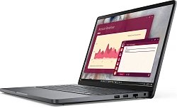 Ноутбук Dell Pro 14 Core Ultra 7 265U 32Gb SSD1Tb Intel Graphics 14" IPS FHD+ (1920x1200) Linux grey WiFi BT Cam (PRO14-7315)