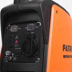 Генератор Patriot GP 1000i 0.9кВт