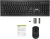 Клавиатура + мышь Acer OKR120 клав:черный мышь:черный USB беспроводная (ZL.KBDEE.007)