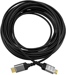 Кабель аудио-видео Digma HDMI 2.1 AOC HDMI (m)/HDMI (m) 20м. позолоч.конт. черный (HDMI-AOC2.1-20)