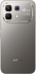 Смартфон Infinix X6878 Note 60 Pro 256Gb 8Gb титан моноблок 3G 4G 2Sim 6.78" 1208x2644 Android 16 50Mpix 802.11 a/b/g/n/ac/ax NFC GPS GSM900/1800 GSM1900 Protect FM