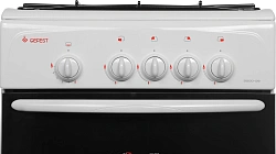 Плита Газовая Gefest ПГ 3200-08 К33 белый/черный (без крышки) реш.сталь