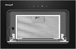 Вытяжка встраиваемая Weissgauff Aura 456 Touch черный управление: сенсорное (1 мотор)