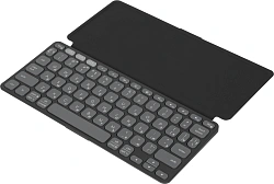 Клавиатура Logitech Keys-To-Go 2 графитовый/черный USB беспроводная BT slim Multimedia для ноутбука (920-012999)