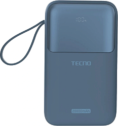 Мобильный аккумулятор Tecno Pocket S201 20000mAh 2.4A синий