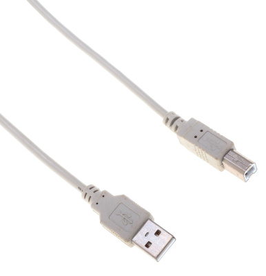 Кабель Buro USB A(m) USB B(m) 3м (BHP RET USB_BM30) серый (блистер)