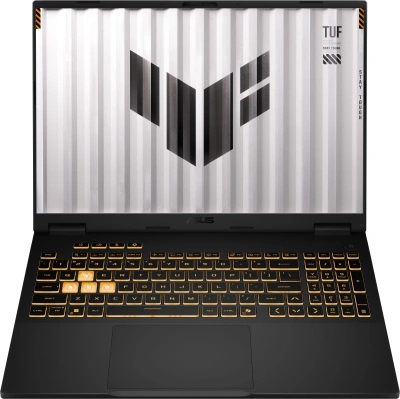 Ноутбук Asus TUF Gaming F16 FX608JP-RV019 Core i5 13450HX 32Gb SSD1Tb NVIDIA GeForce RTX 5070 8Gb 16" IPS WUXGA (1920x1200) без ОС grey WiFi BT Cam (90NR0MJ1-M00110)