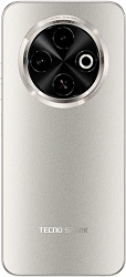 Смартфон Tecno Spark 30C 256Gb 8Gb золотой моноблок 3G 4G 2Sim 6.67" 720x1600 Android 14 48Mpix 802.11 a/b/g/n/ac NFC GPS GSM900/1800 Protect FM microSD max1024Gb