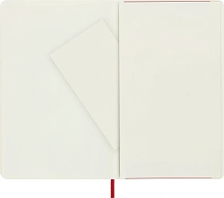 Блокнот Moleskine CLASSIC SOFT QP617F2 Large 130х210мм 192стр. клетка мягкая обложка красный