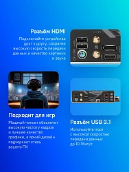 Материнская плата Gigabyte B650 GAMING X AX V2 Socket AM5 AMD B650 ATX AC`97 8ch(7.1) 2.5Gg RAID+HDMI+DP