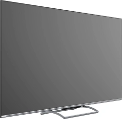 Телевизор QLED Skyworth 65" 65Q77G Magic Sound Game TV Frameless серый-металлик/серый 4K Ultra HD 144Hz MEMC DVB-T DVB-T2 DVB-C DVB-S DVB-S2 USB WiFi Smart TV