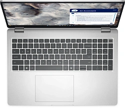 Ноутбук Dell Pro 16 Plus Core Ultra 5 235U 16Gb SSD512Gb Intel Graphics 16" IPS FHD+ (1920x1200) Linux grey WiFi BT Cam (PRO14PL-5658)