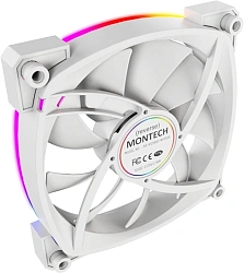 Вентилятор для корпуса Montech RX120 Reverse ARGB 120х120x25 белый 4-pin 27дБ (RX120 PWM WHITE) Ret