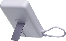 Мобильный аккумулятор Xiaomi Magnetic BHR08PAGL 10000mAh QC3.0/PD3.0 33W 3A USB-C беспров.зар. фиолетовый