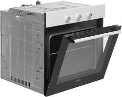 Духовой шкаф Электрический Simfer B6EW16011 белый/черный