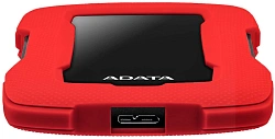Жесткий диск A-Data USB3.0 2TB AHD330-2TU31-CRD HD330 DashDrive Durable 2.5" красный
