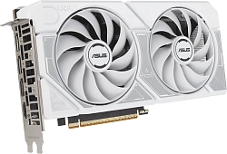Видеокарта Asus PCI-E 5.0 DUAL-RTX5060-O8G-WHITE NVIDIA GeForce RTX 5060 8Gb 128bit GDDR7 2602/28000 HDMIx1 DPx3 HDCP Ret
