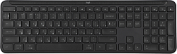 Клавиатура Logitech K950 черный USB беспроводная BT/Radio slim (920-012434)