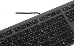 Клавиатура A4Tech Fstyler FX60H серый USB slim LED (FX60H GREY/WHITE)