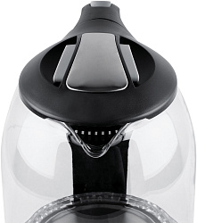 Чайник электрический BBK EK1724G 1.7л. 2200Вт черный корпус: стекло/пластик