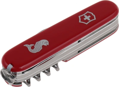 Нож перочинный Victorinox Angler (1.3653.72) 91мм 19функц. красный карт.коробка
