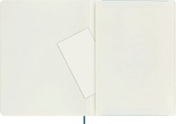 Блокнот Moleskine CLASSIC SOFT QP621B35 XLarge 190х250мм 192стр. линейка мягкая обложка голубой