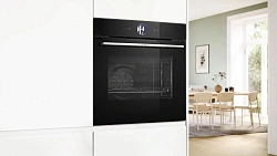 Духовой шкаф Электрический Bosch HBG7764B1 черный