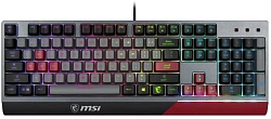 Клавиатура MSI GK30 INFRARED механическая черный/красный USB for gamer LED (S11-04RUF01-CLA)