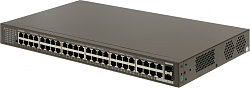 Коммутатор Tenda TEG1050F (L2) 48x1Гбит/с 2SFP неуправляемый