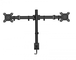 Кронштейн для мониторов Cactus CS-VM-D29-BK черный 13"-27" макс.8кг настольный поворот и наклон