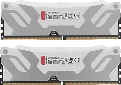 Память DDR5 2x32GB 6400MHz Kingston KF564C32RWAK2-64 Fury Renegade XMP RGB RTL Gaming PC5-51200 CL32 DIMM 288-pin 1.4В kit single rank с радиатором Ret