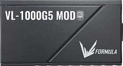 Блок питания Formula ATX 1000W VL-1000G5 MOD Gen.5 80+ gold (20+4pin) APFC 140mm fan lt.blue LED 9xSATA Cab Manag RTL