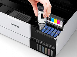МФУ струйный Epson L8160 (C11CJ20404/403/402) A4 Duplex Net WiFi белый