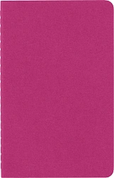 Блокнот Moleskine CAHIER JOURNAL CH011D17 Pocket 90x140мм обложка картон 64стр. линейка розовый неон (3шт)