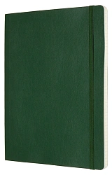 Блокнот Moleskine CLASSIC SOFT QP622K15 XLarge 190х250мм 192стр. клетка мягкая обложка зеленый