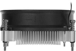 Устройство охлаждения(кулер) ID-Cooling DK-17 PWM Soc-1700/1851 черный 4-pin 14-26dB Al 65W 265gr Ret