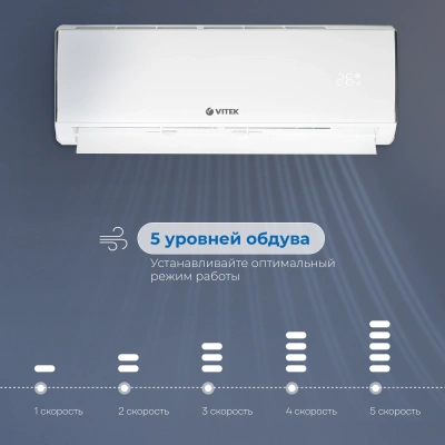 Сплит-система Vitek VT-2501 белый