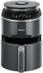 Аэрогриль Kitfort КТ-8155 4.5л 1500Вт серый