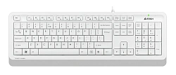 Клавиатура A4Tech Fstyler FK10 белый/серый USB (FK10 WHITE)