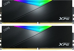 Память DDR5 2x16GB 8000MHz A-Data AX5U8000C3816G-DCLARBK XPG Lancer RGB RTL Gaming PC5-64000 CL38 DIMM 288-pin 1.45В kit dual rank с радиатором Ret