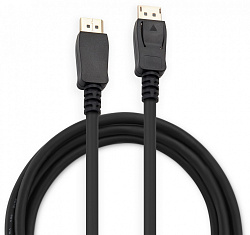 Кабель аудио-видео Buro V1.4 DisplayPort (m)/DisplayPort (m) 1.5м. черный (BHP-DPP-1.4-1.5)