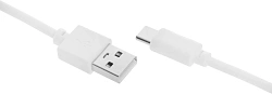 Кабель Cactus CS-USB.A.USB.C-1 USB (m)-USB Type-C (m) 1м белый блистер