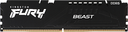Память DDR5 32GB 6400MHz Kingston KF564C32BB-32 Fury Beast RTL Gaming PC5-51200 CL32 DIMM 288-pin 1.4В single rank с радиатором Ret
